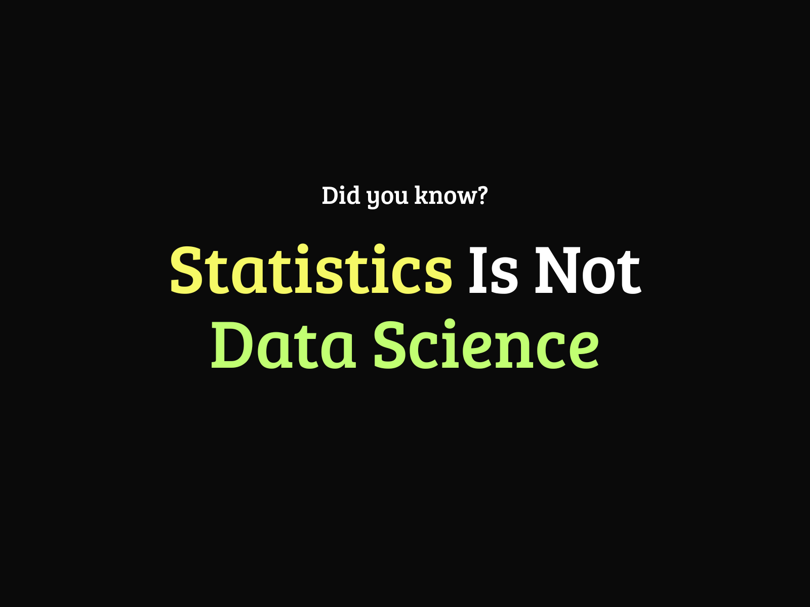 Data Science vs. Statistics: Fundamental Divergences in Theory and Practice